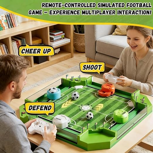 ⚽ Remote Control Tabletop Foosball Game - 4-Player Indoor Arcade Game 🎮