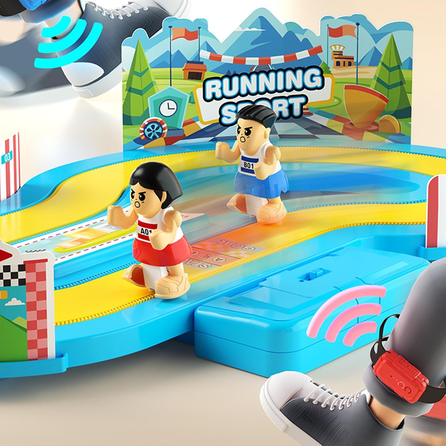 🏁 Competitive Simulated Track Motion Toy 