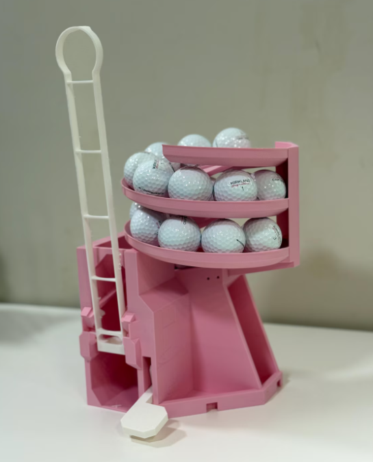 ⛳ Golf Ball Automatic Tee Dispenser - Home & Practice Range Mechanical Feeder