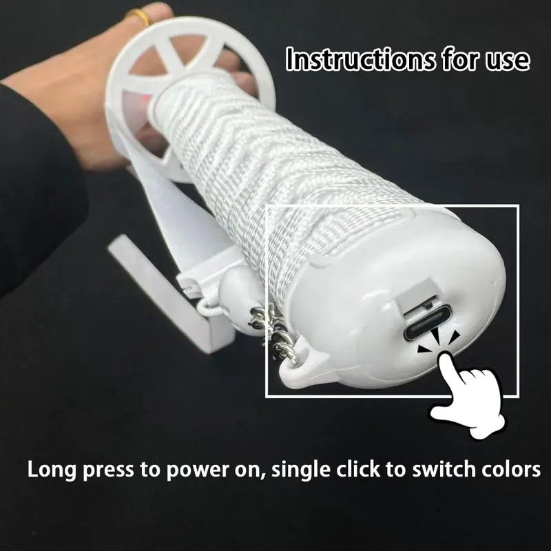 ❄️ LED Fogging Anime Katana Sword Set | Rechargeable Snow Sword with Sheath for Cosplay & Decor