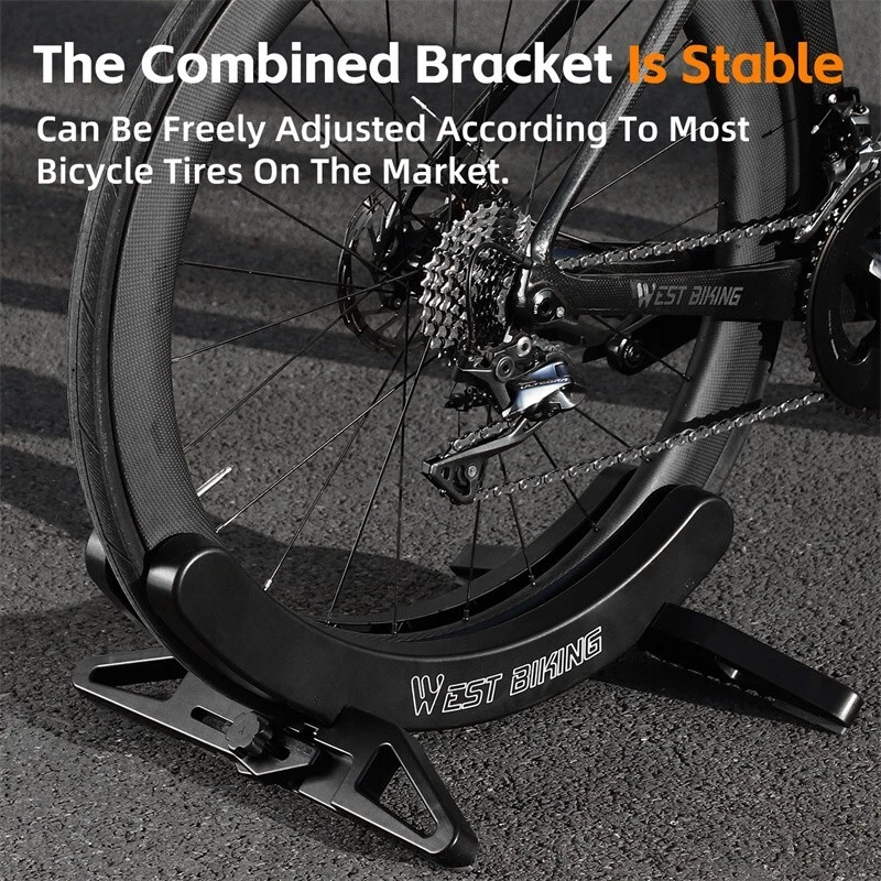 🚲 Freestanding Bike Storage Rack | Adjustable Indoor & Outdoor Bicycle Parking Stand