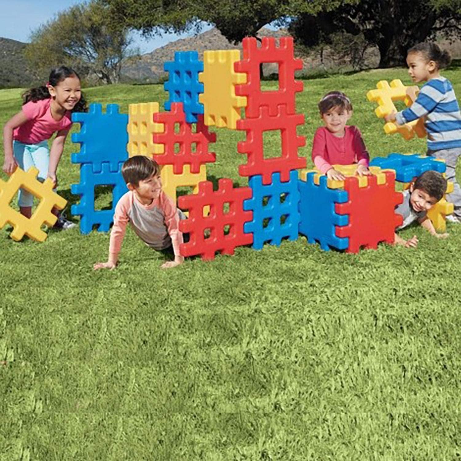 🧱 Large Waffle Block Set 