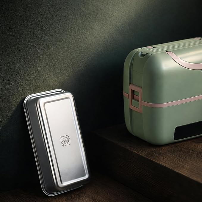 🟢 Electric Heating Lunch Box | Leakproof Insulated Food Warmer for Office/School/Picnic