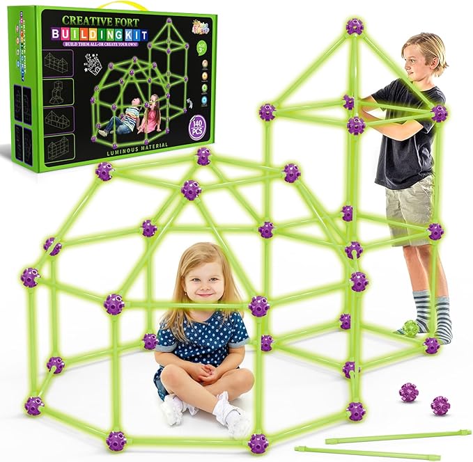 🏰 STEM Fort Building Kit for Kids 4-12