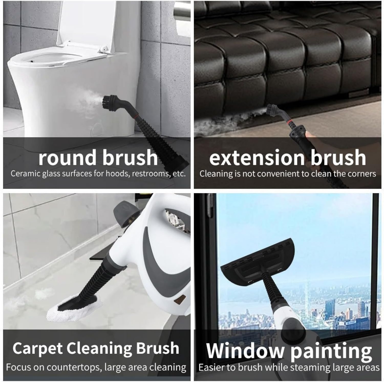 🔥 Multi-Functional Handheld Steam Cleaner