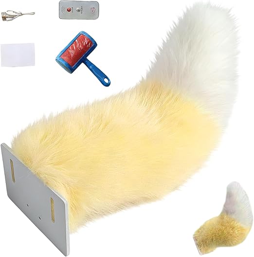 🐾 Adjustable Waterproof Scooter Animal Tail | Dynamic Swing Motorcycle Decoration