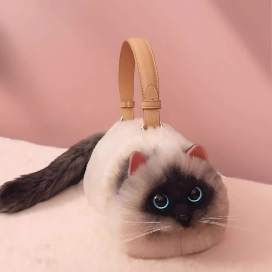 🐱 Realistic Ragdoll Cat Wallet - Cute Cat Lover Accessory 🧡