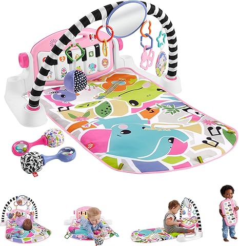 👶 Deluxe Baby Play Mat with Kick Piano Gym
