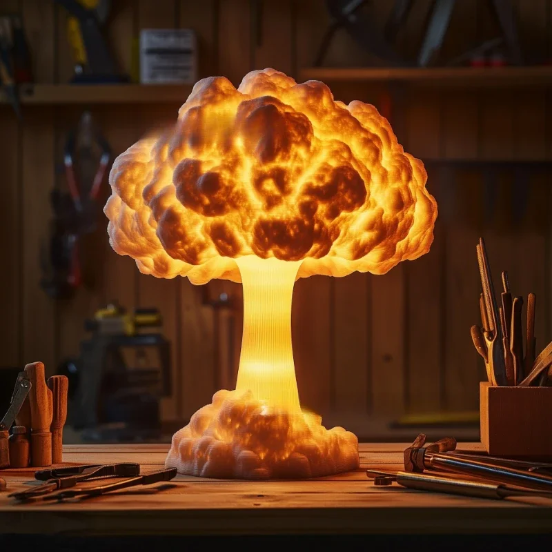 Atomic Cloud Table Lamp