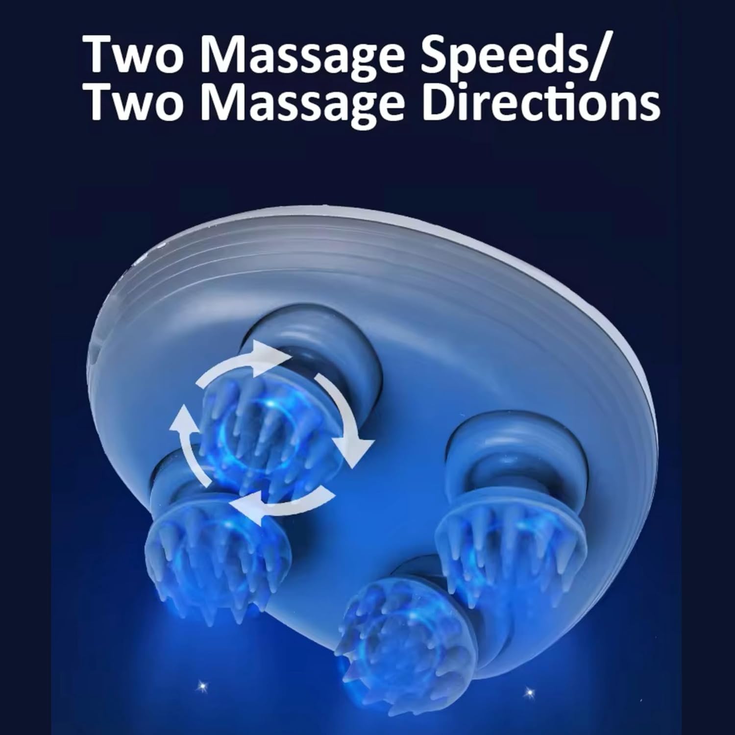 💆♂️ Mini Smart Scalp Massager - Rechargeable Wireless Portable Scalp