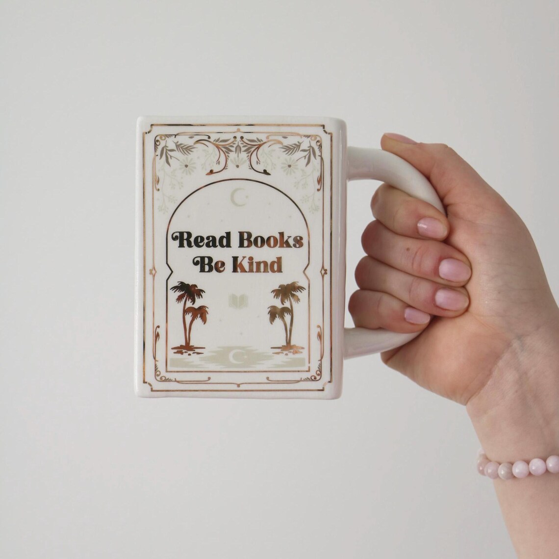 📚 Book Shaped Mug - Coffee & Books Themed Ceramic Cup for Book Lovers