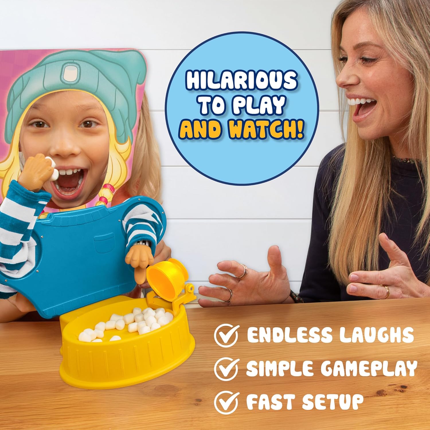 🍭 Marshmallow Mania - Hilarious Party Game for Kids 8+ & Adults