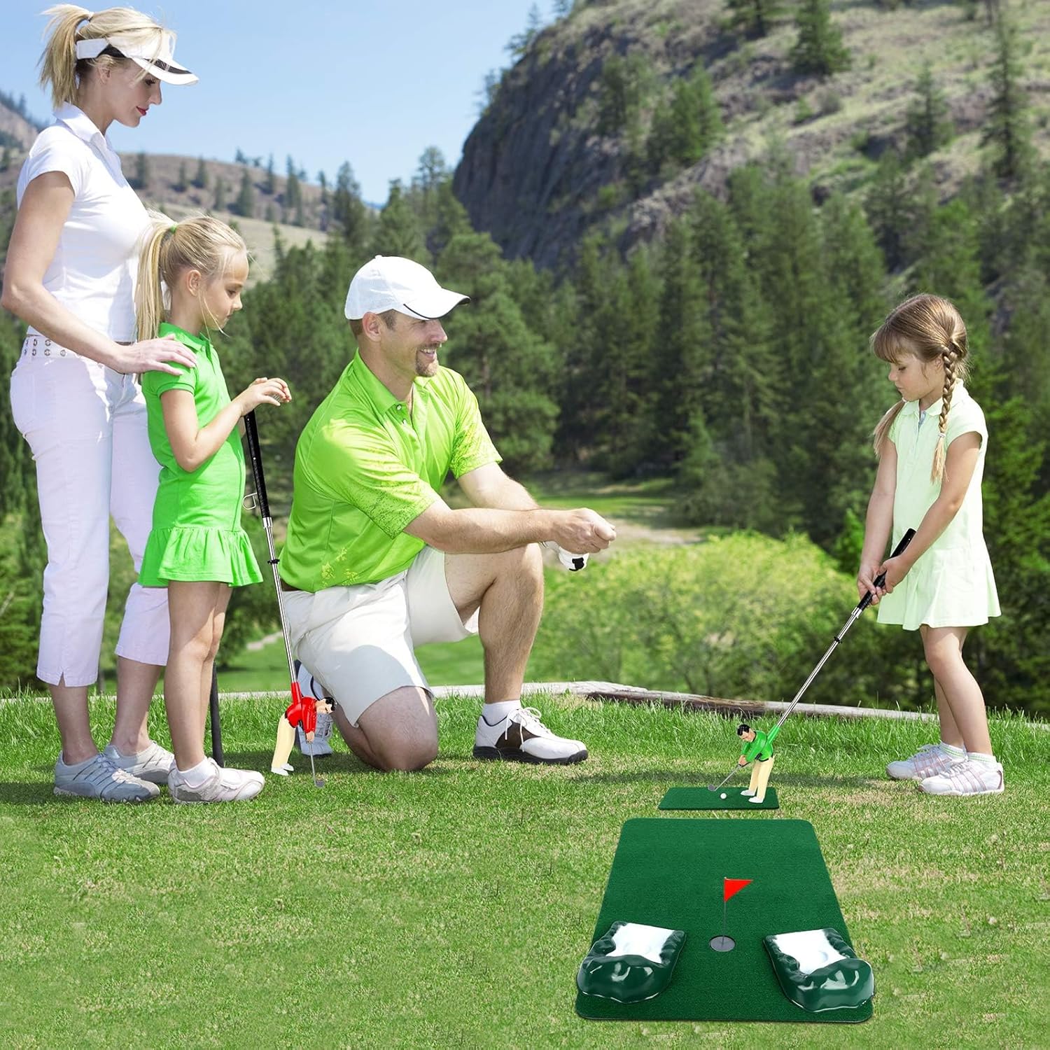 ⛳ Mini Golf Toy Set for Kids & Adults | Indoor Family Interactive Game, Novelty Gift