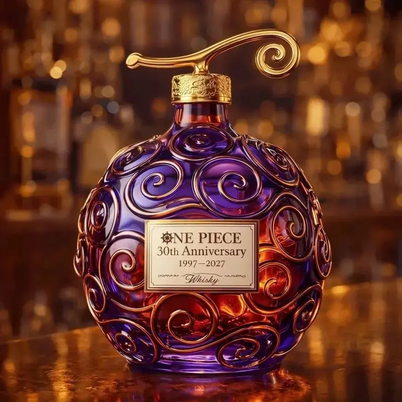 🌪️ Unique Swirl Ball Whiskey Decanter | Creative Glass Wine Bottle