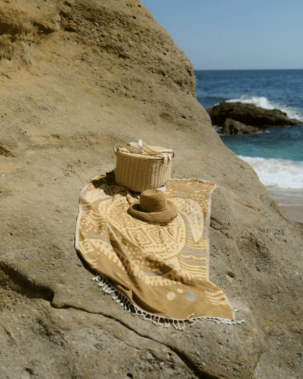 🐢 2-in-1 Convertible Turtle Beach Towel Bag