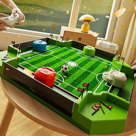 ⚽ Remote Control Tabletop Foosball Game - 4-Player Indoor Arcade Game 🎮