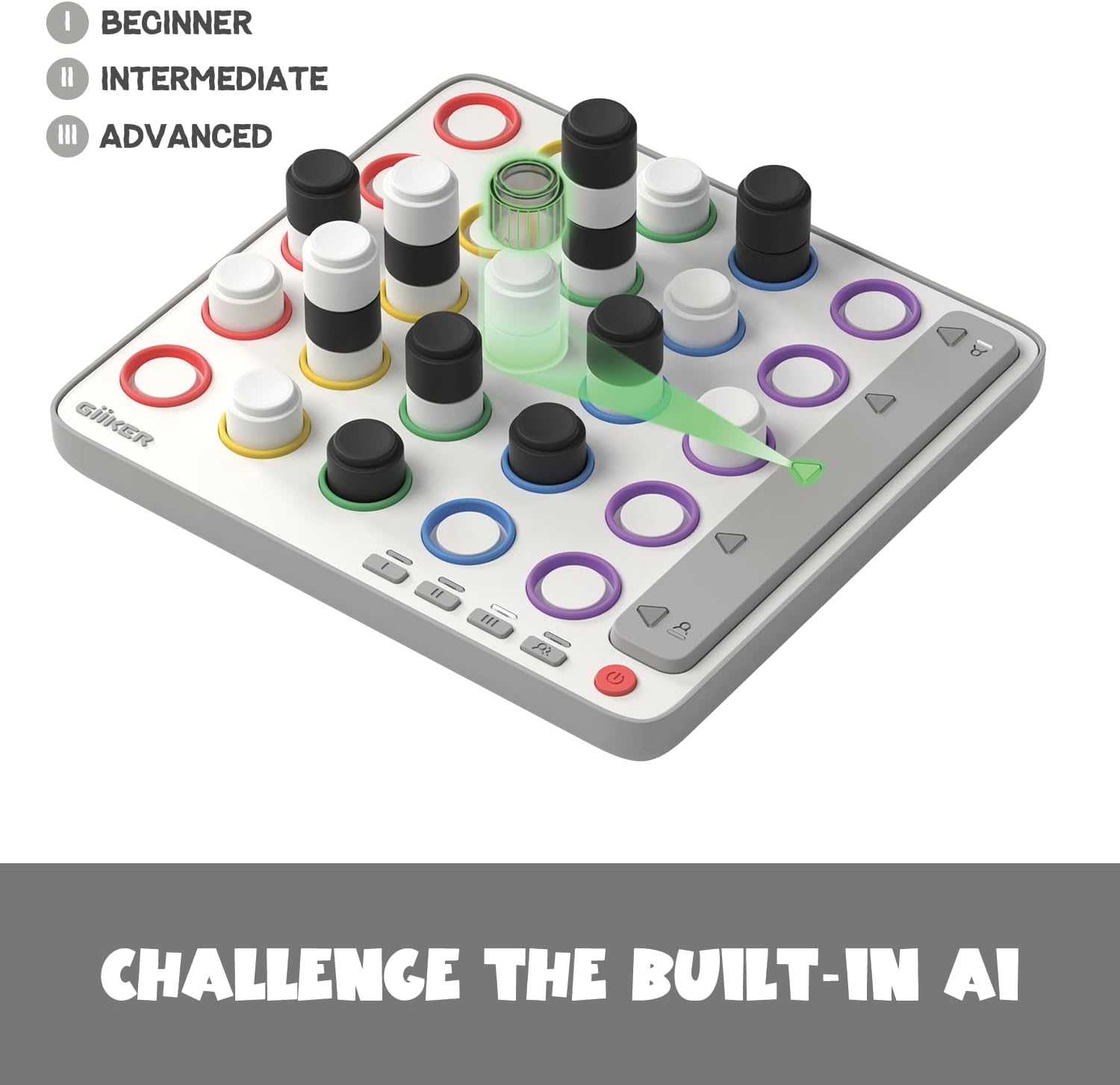 ♟️ Smart 4 in a Row - 3D AI-Powered Strategy Board Game