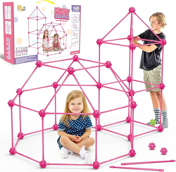 🏰 STEM Fort Building Kit for Kids 4-12