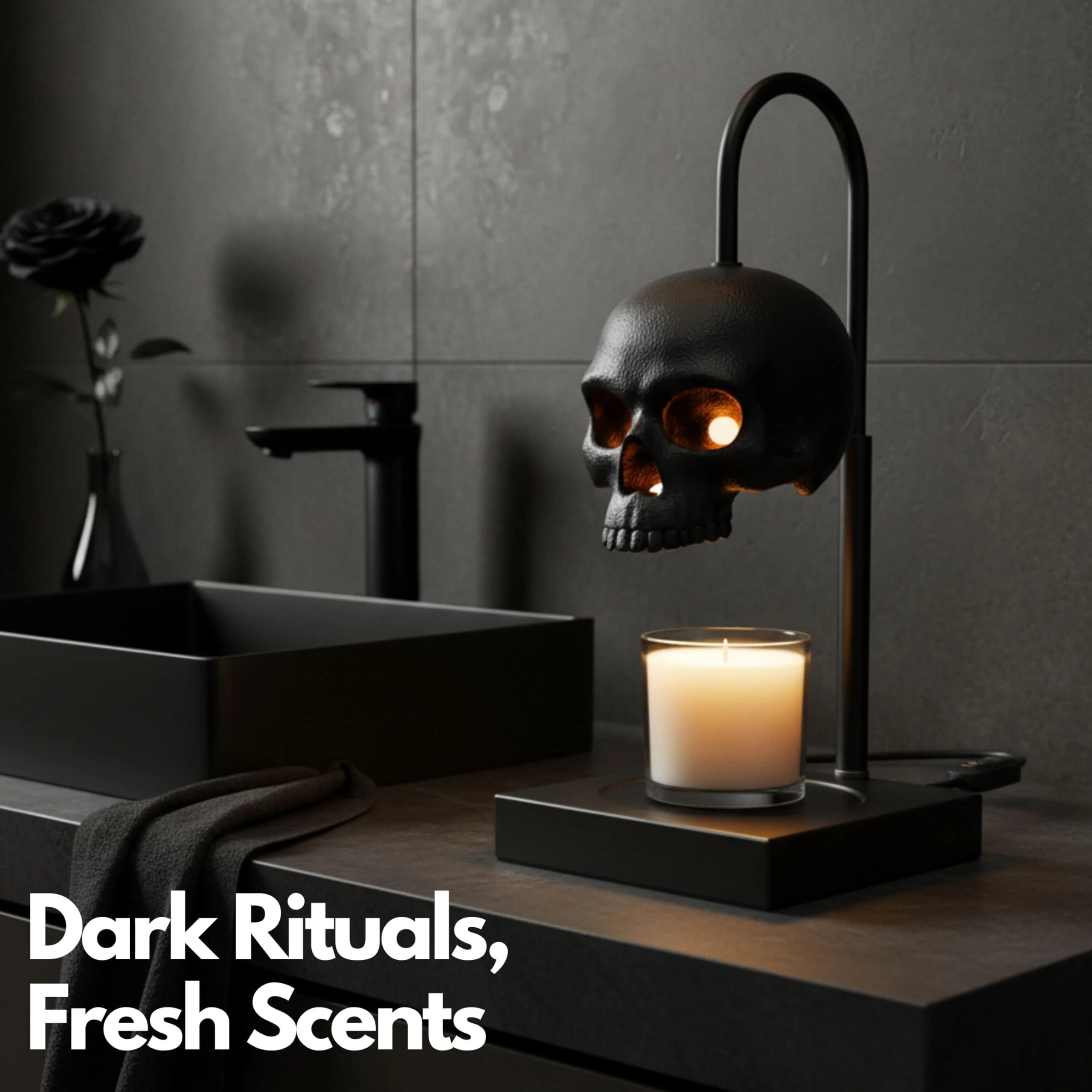 Candle Light with Timer & Dimmer, Height Adjustable 🕯️