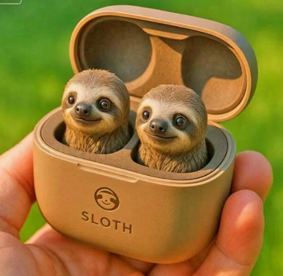 🐾 Cute Animal Design Bluetooth Earbuds | Wireless Kids & Adults Headphones