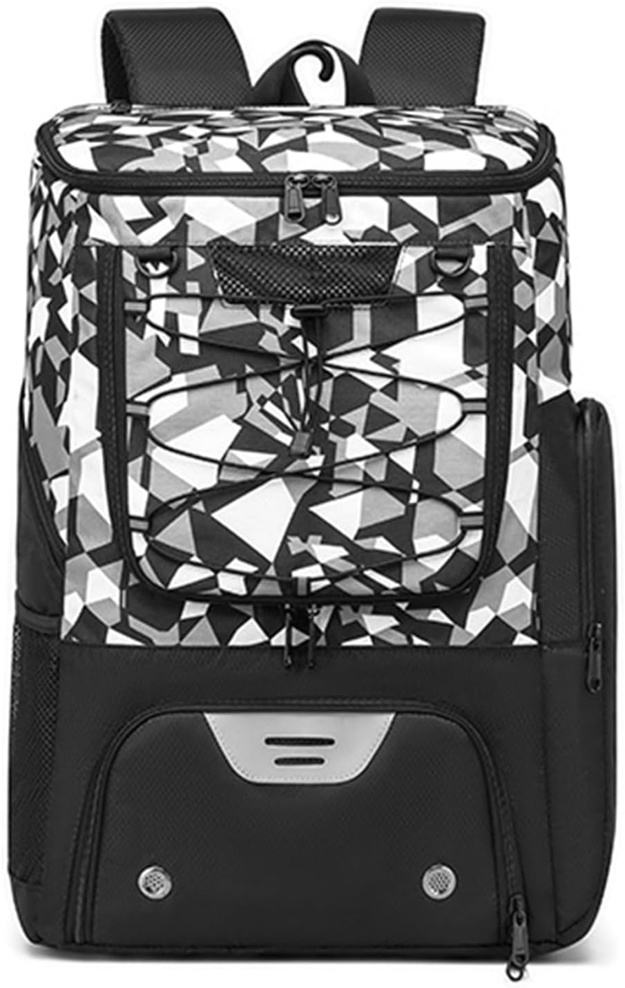 🏀 Camouflage Art Basketball Backpack | Waterproof with Independent Ball & Shoe Compartment