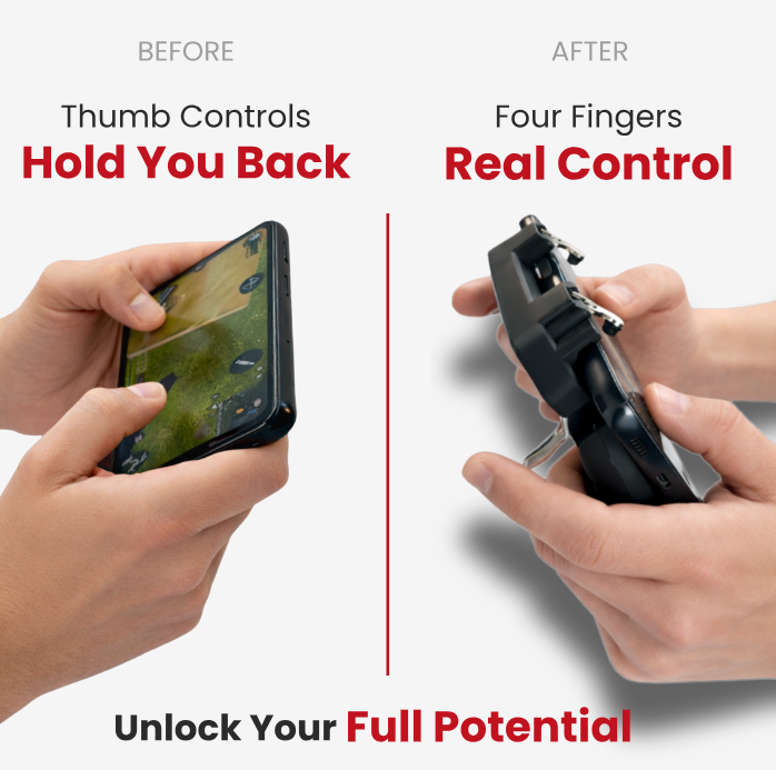 🎮 Mobile Game Controller | Precision Grip for Uninterrupted Winning