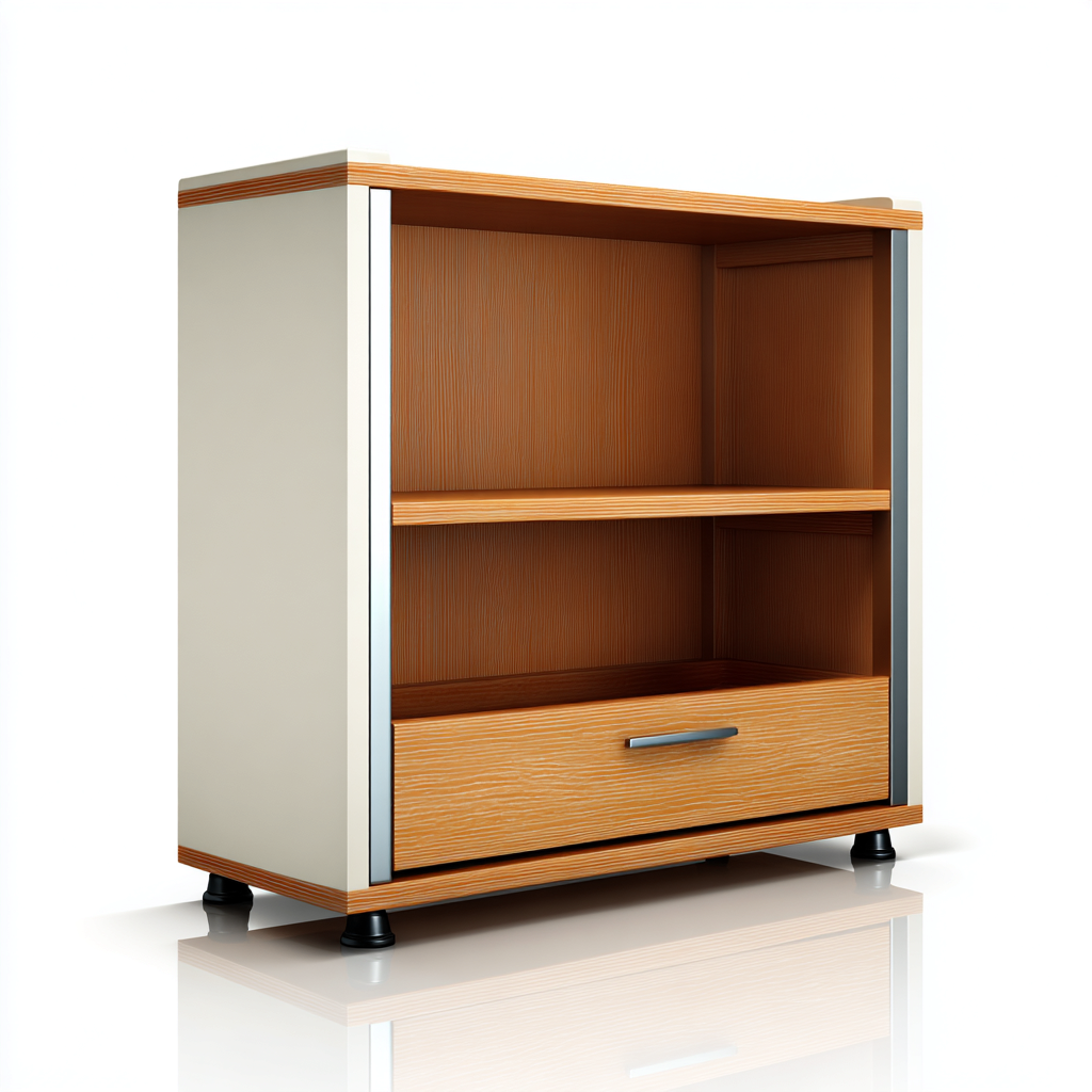 Schuhschrank Holz 70x30x80 cm - Brown-White - Modernes Design-Oakupshop