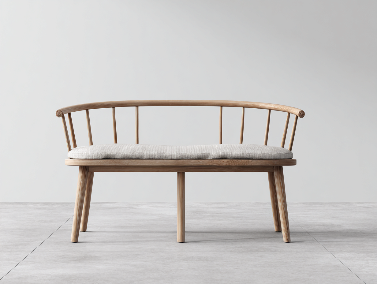 Bancos de jardín madera diseño moderno con cojín para jardín 135x60x88 cm - madera - banco de jardín exterior cómodo-Oakmyhut