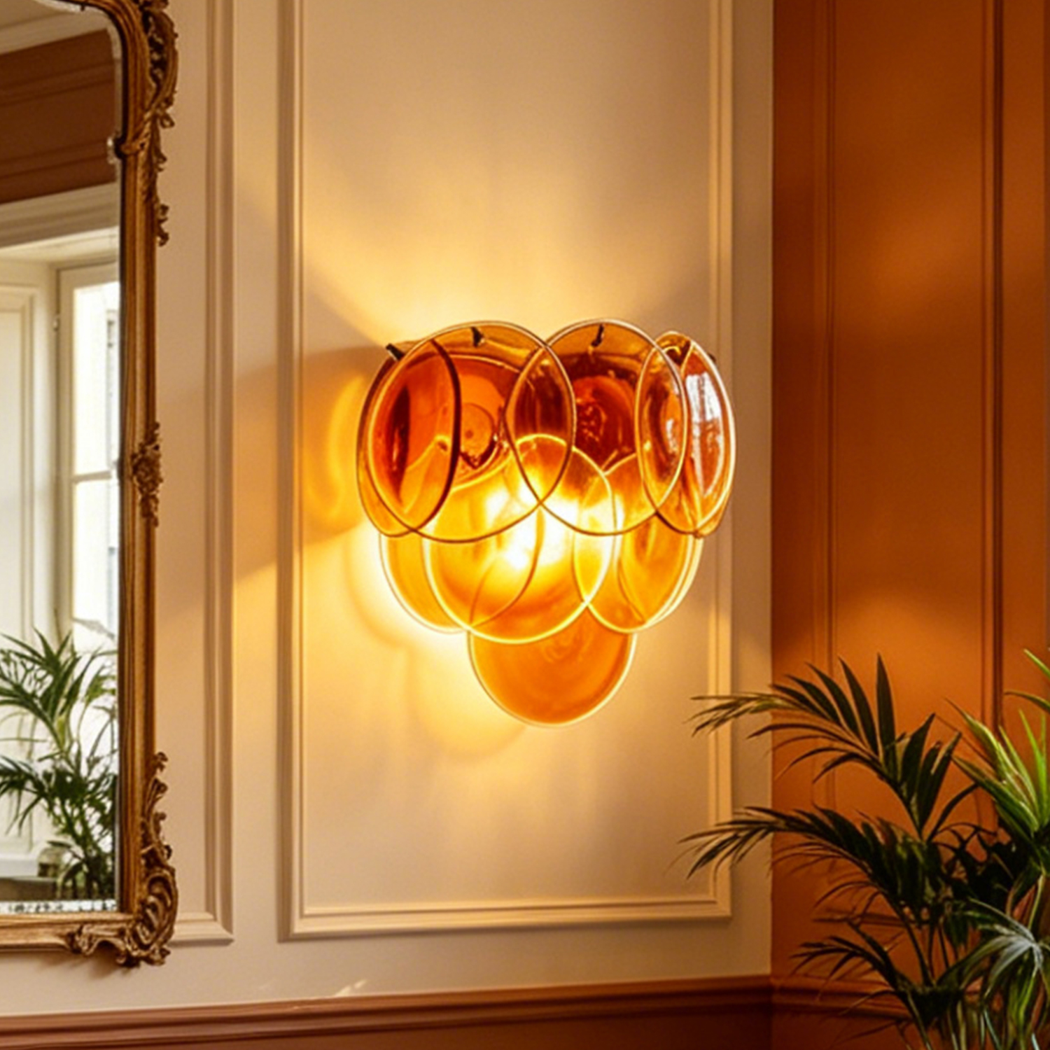 Murano Glass Wall Sconce