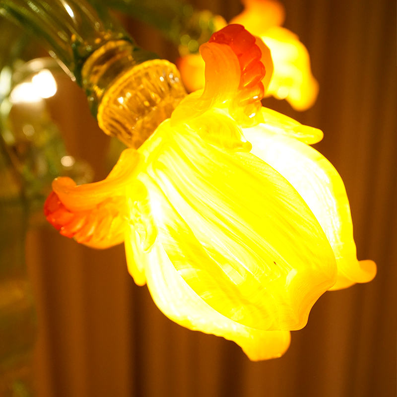 Murano Style Floral Chandelier
