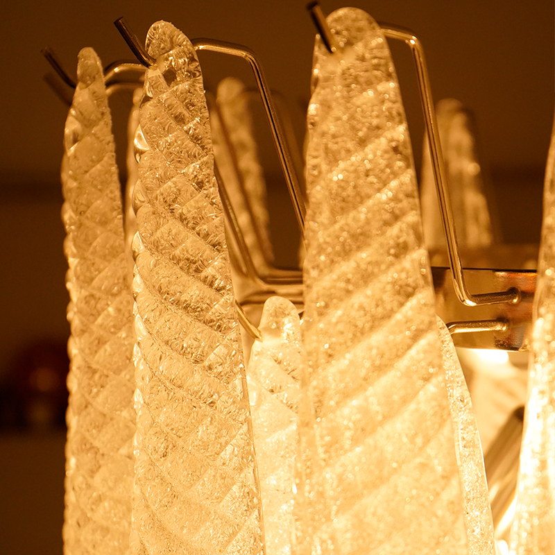 Murano Glass Droplet Chandelier
