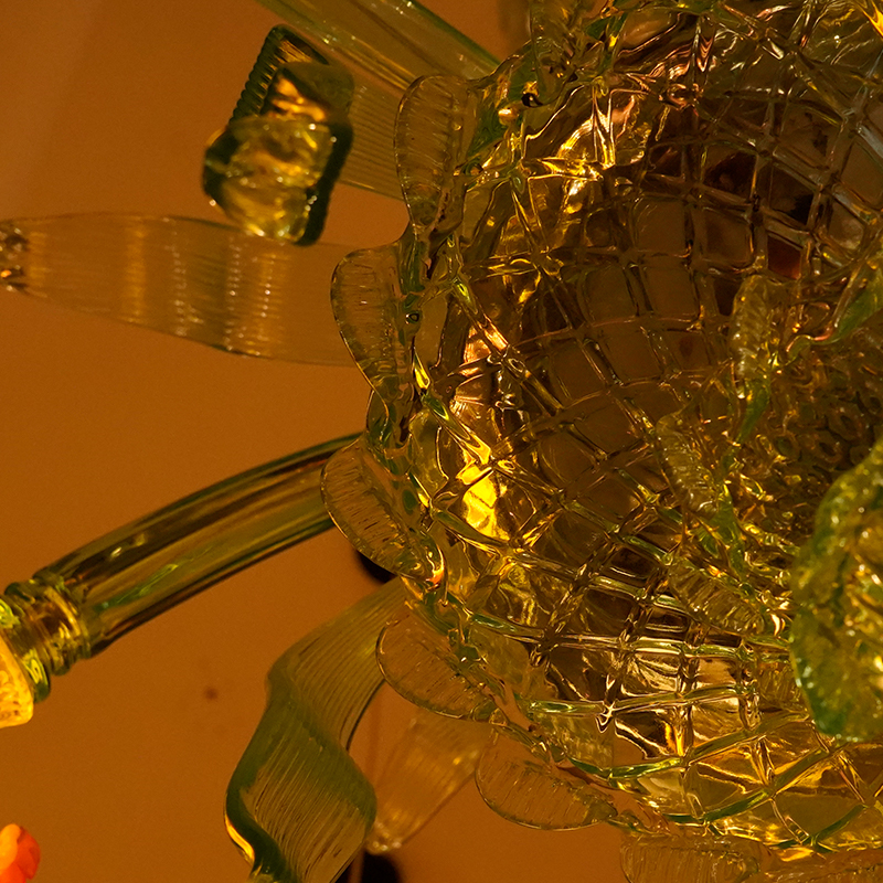 Murano Style Floral Chandelier