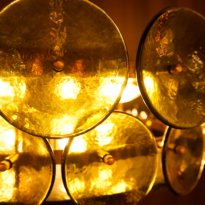 Casai Disc Murano Chandelier