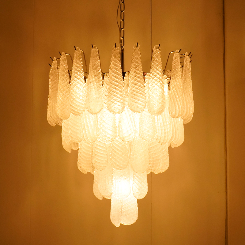 Murano Glass Droplet Chandelier