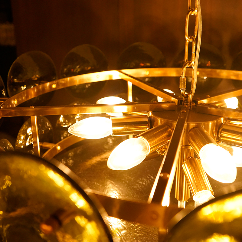 Casai Disc Murano Chandelier