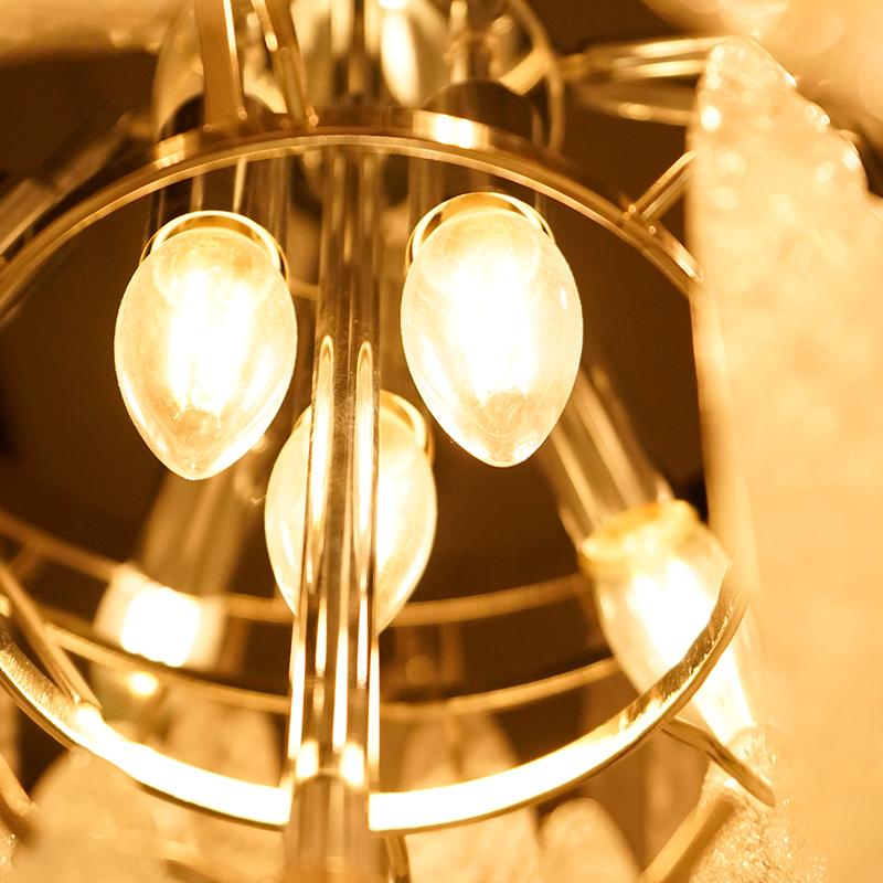 Murano Glass Droplet Chandelier