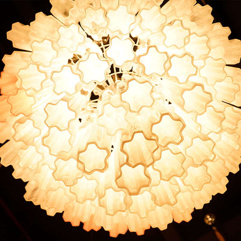  Casai- Light Dimmable Tiered Chandelier