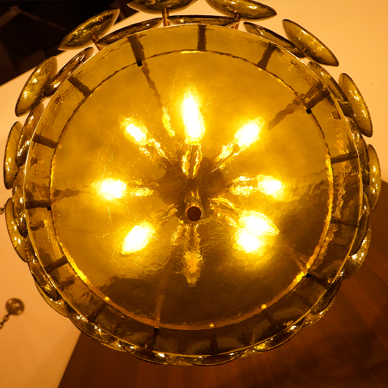 Casai Disc Murano Chandelier