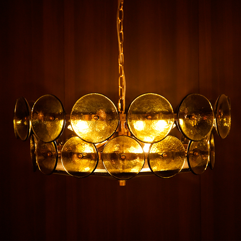 Casai Disc Murano Chandelier