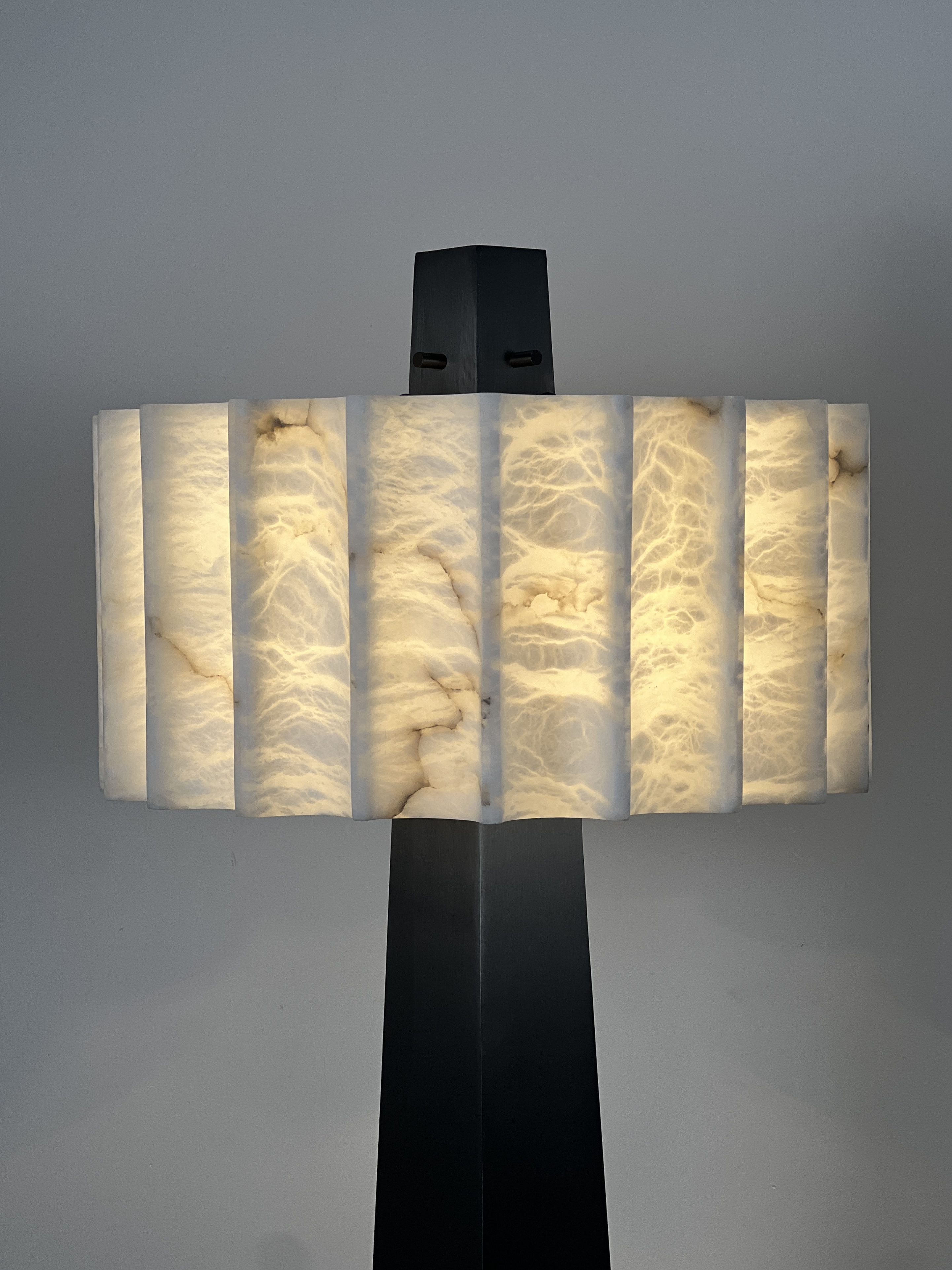 Casai Lighting Natural Spanish Alabaster Grandeur Floor Lamp, Luxury Standing Lamp for Living Room Bedroom
