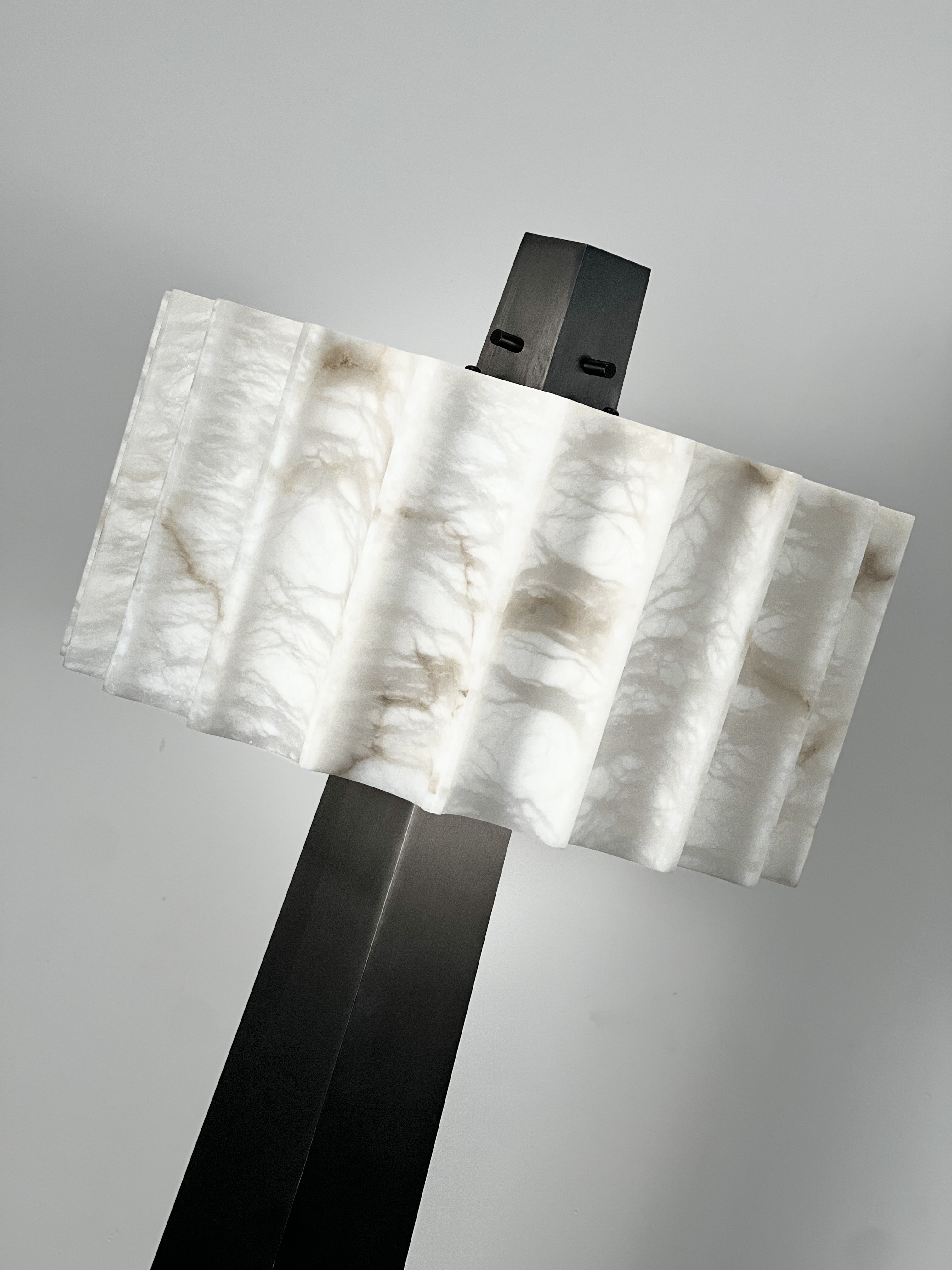 Casai Lighting Natural Spanish Alabaster Grandeur Floor Lamp, Luxury Standing Lamp for Living Room Bedroom