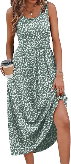 Amazon Essentials Women's Short-Sleeve Crewneck Tiered Dress