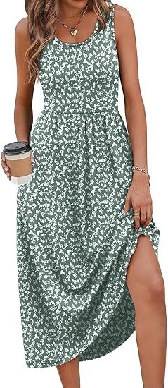 Amazon Essentials Women's Short-Sleeve Crewneck Tiered Dress