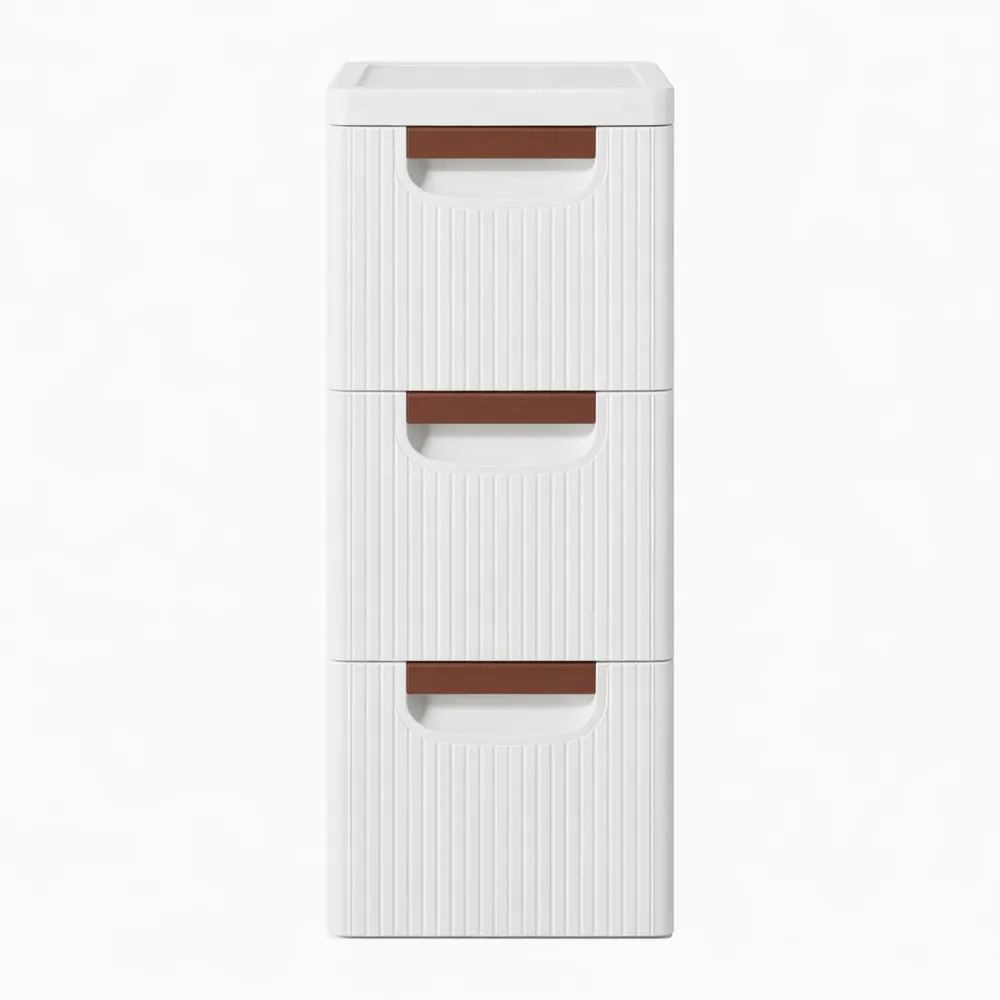 Carrello Salvaspazio con Cassetti Multipli per Ambienti Compatti-Isabohaus