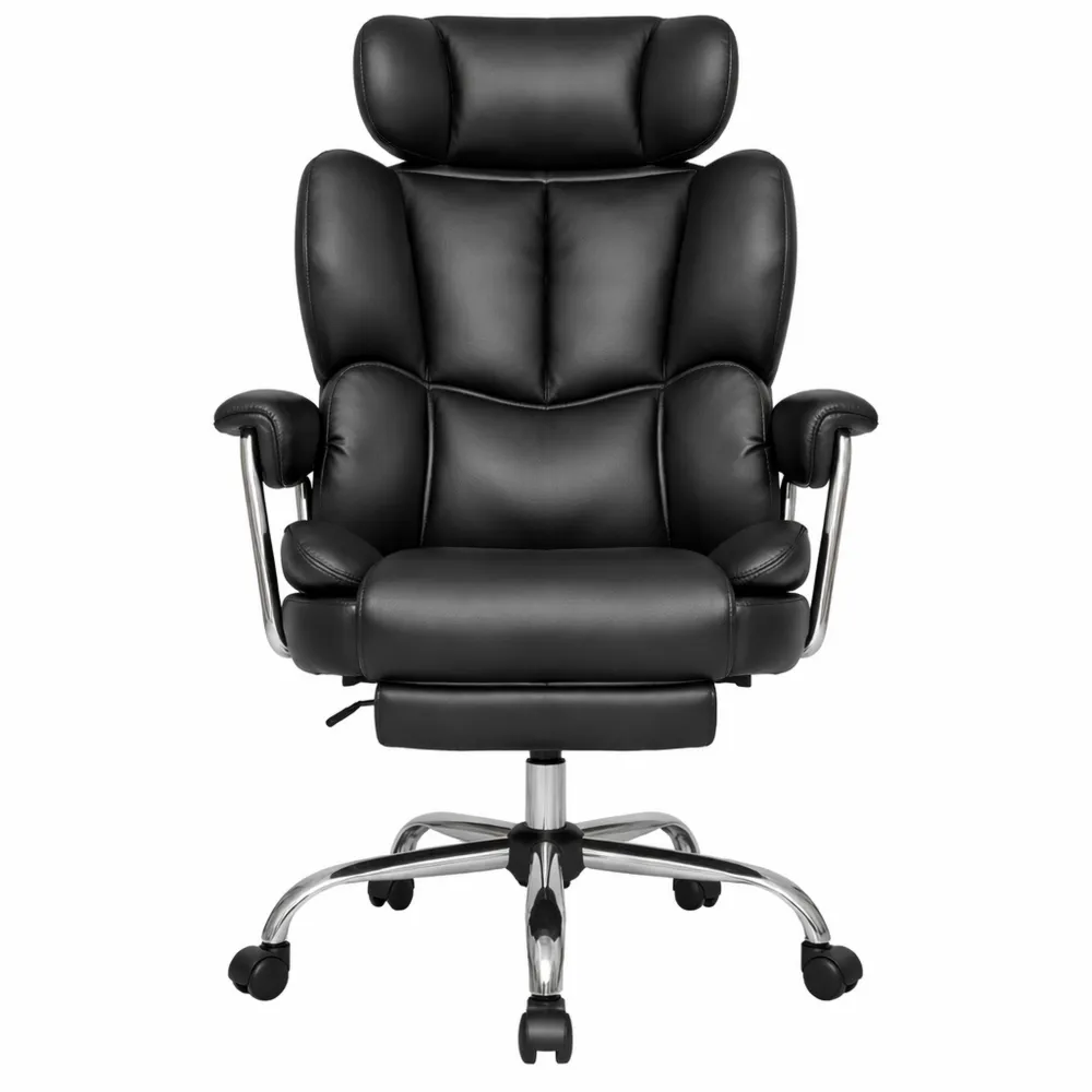 Chaise de bureau ergonomique avec soutien lombaire ajustable