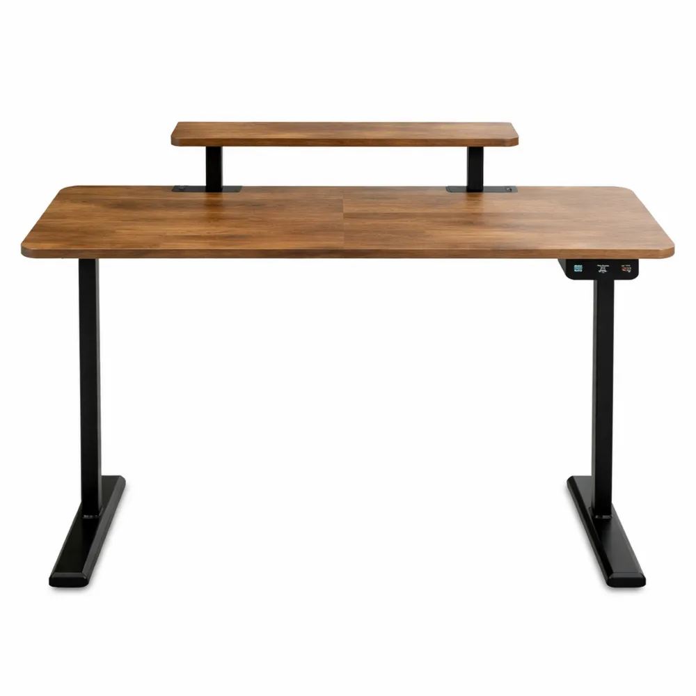 Bureau réglable en hauteur électrique 160x70cm pour travail et jeux