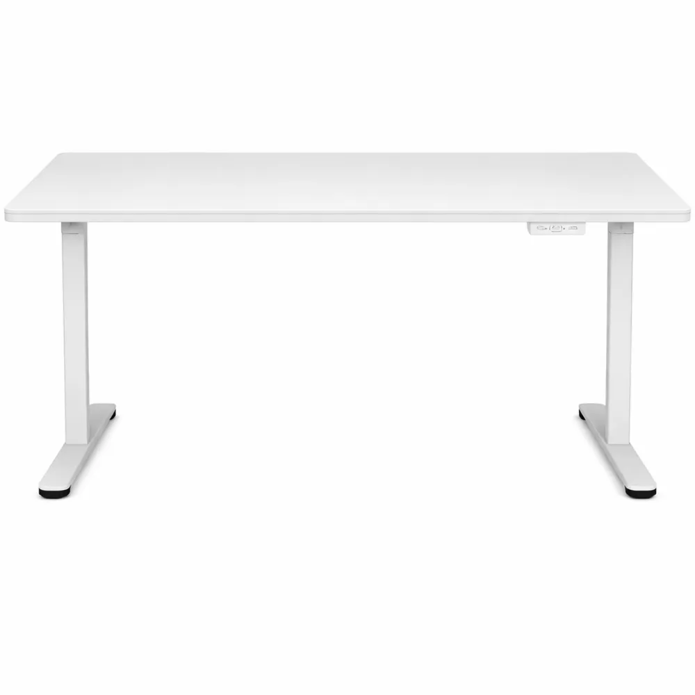 Bureau électrique réglable en hauteur avec panneau intelligent et plateau spacieux