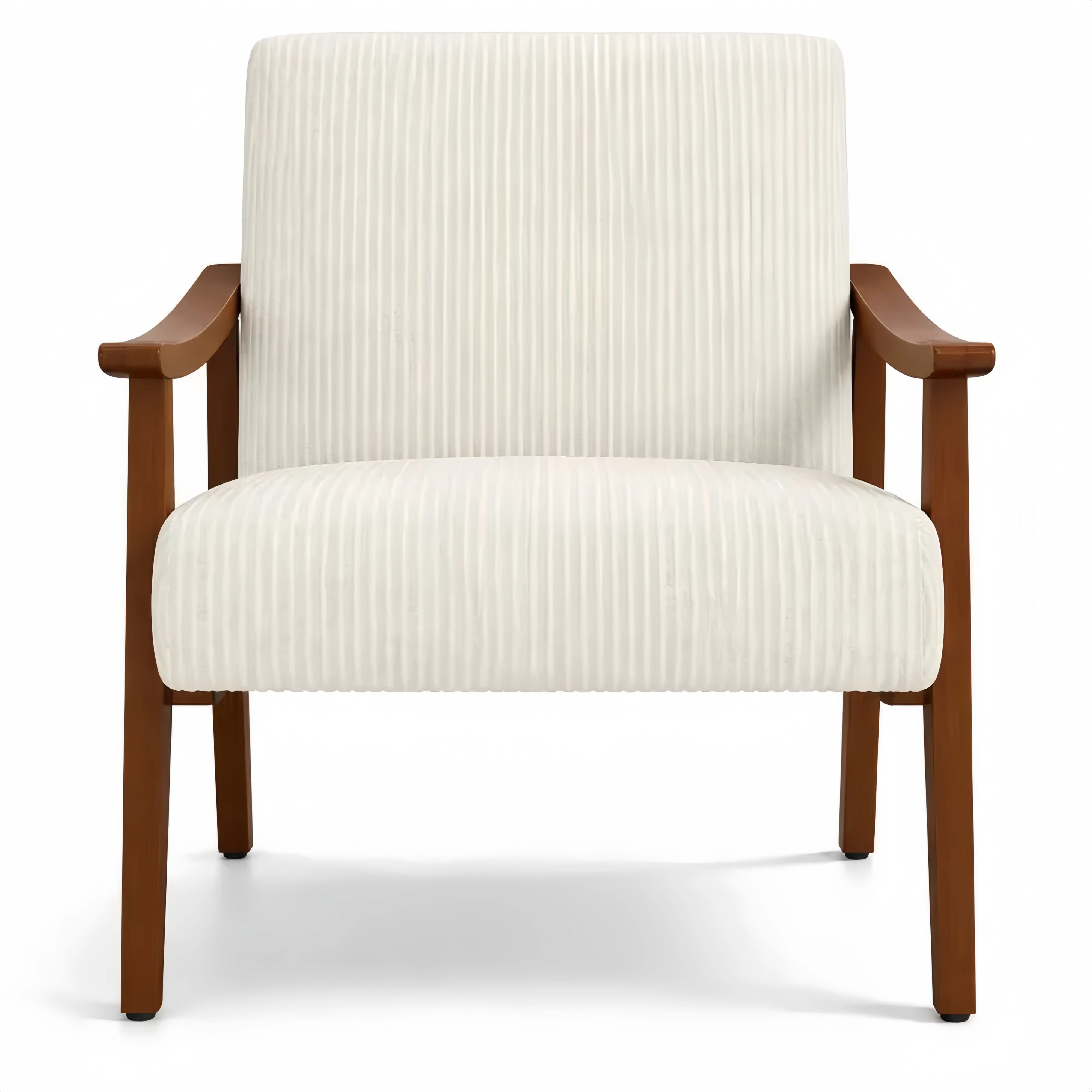 Fauteuil Ergonomique en Bois pour Salon ou Bureau - Beige