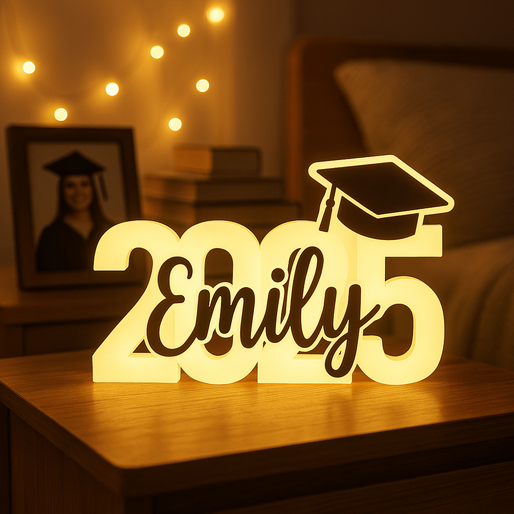 Customized Graduation Personalized Light Box - Canvasgiftco