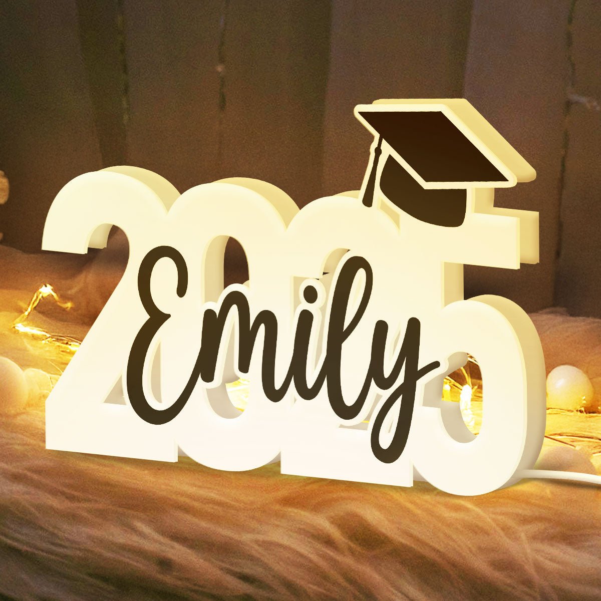 Customized Graduation Personalized Light Box - Canvasgiftco